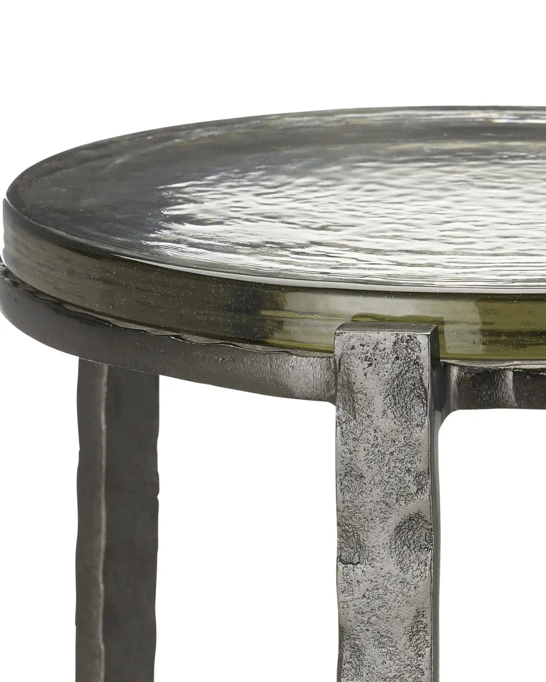 CURREY & COMPANY ACEA GRAPHITE DRINKS TABLE - Dining Tables