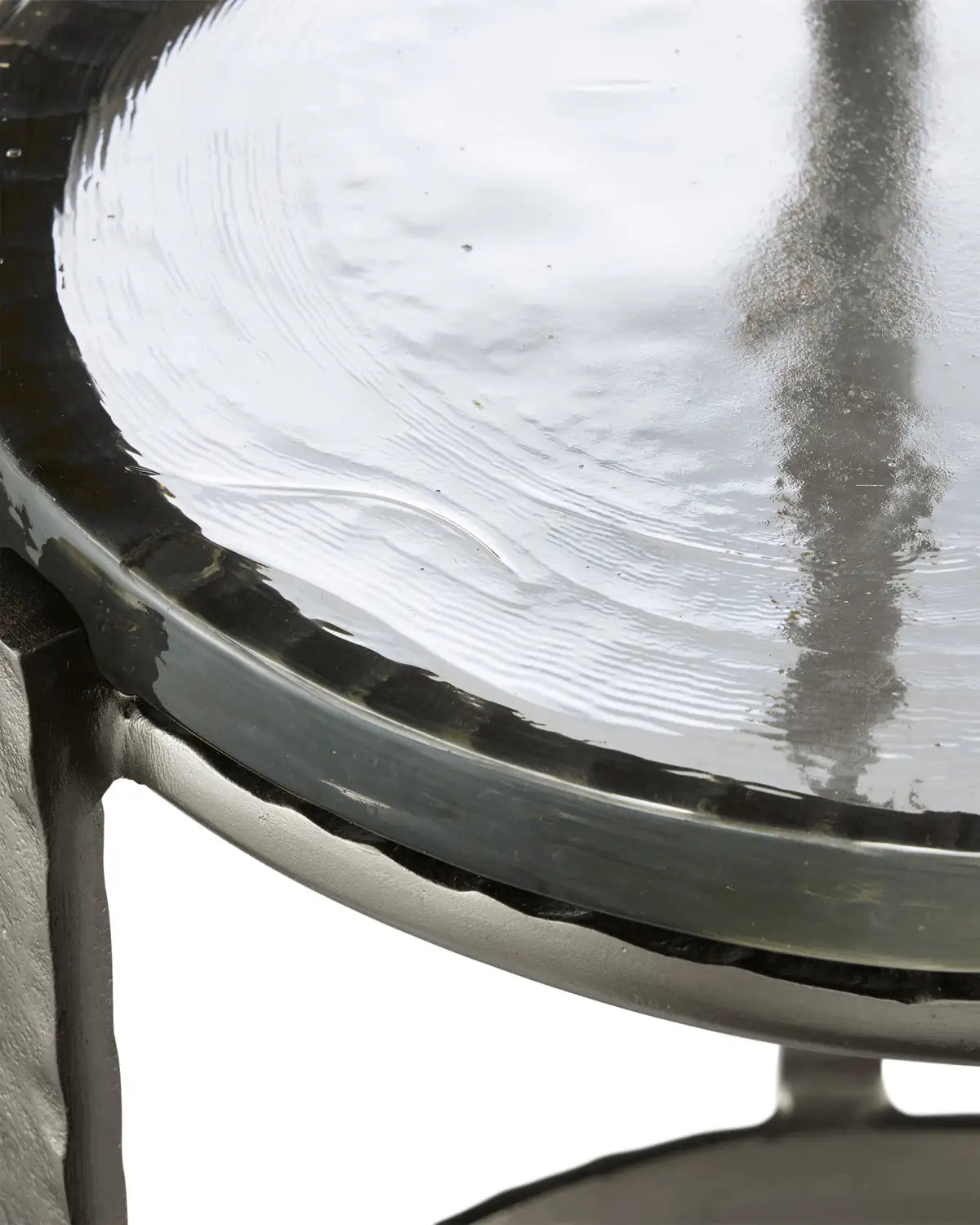 CURREY & COMPANY ACEA GRAPHITE DRINKS TABLE - Dining Tables