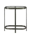 CURREY & COMPANY ACEA GRAPHITE SIDE TABLE - Dining Tables