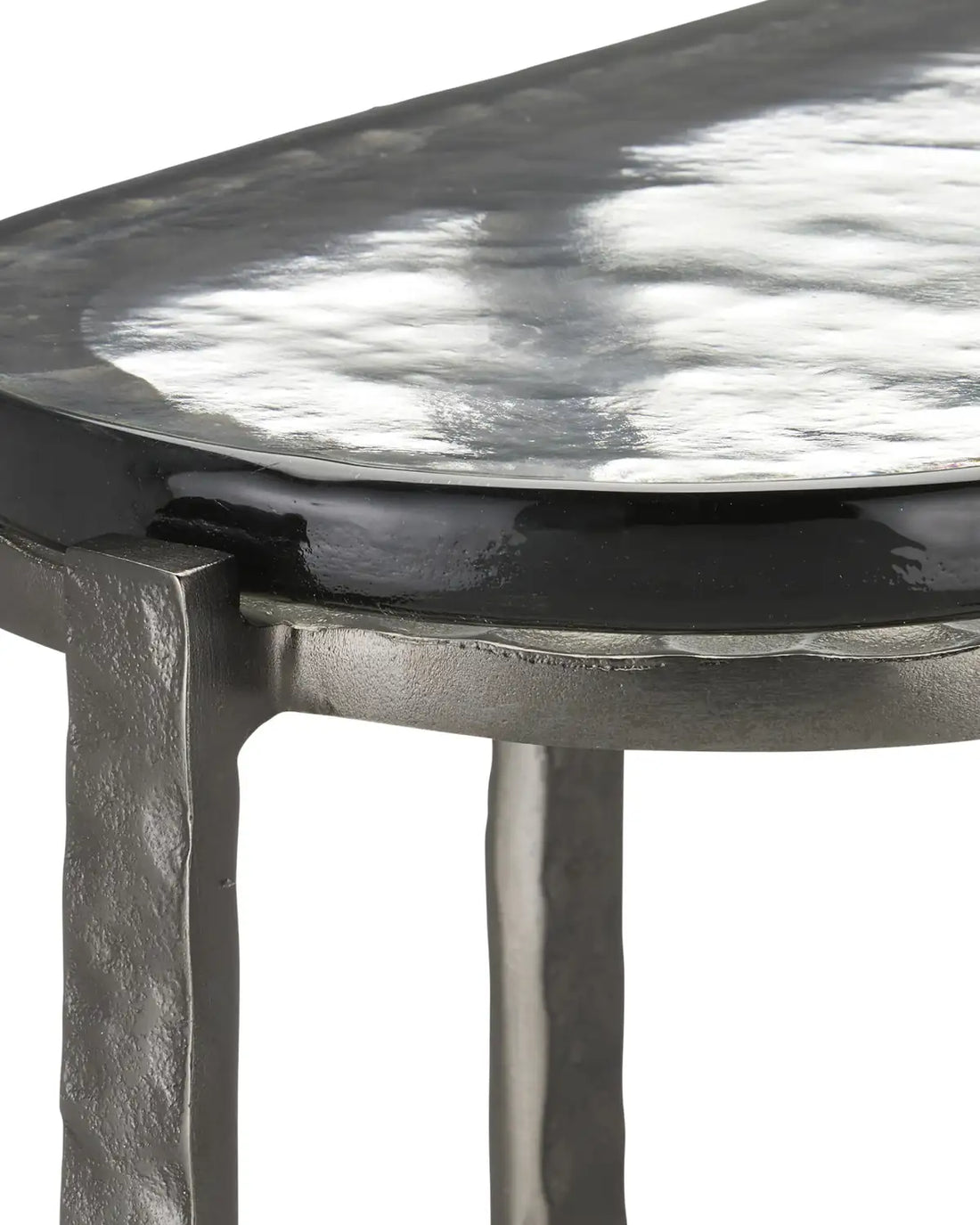 CURREY & COMPANY ACEA GRAPHITE SIDE TABLE - Dining Tables
