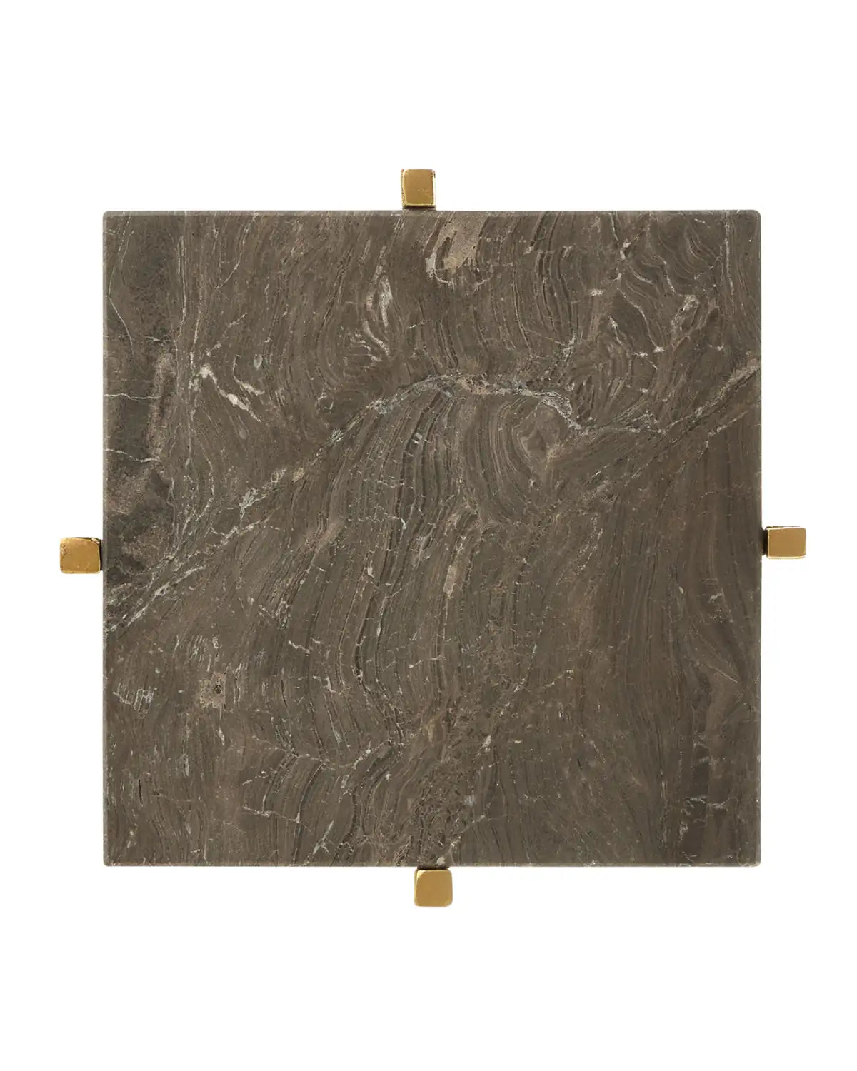 CURREY & COMPANY FLYING MARBLE DRINKS TABLE - Dining Tables
