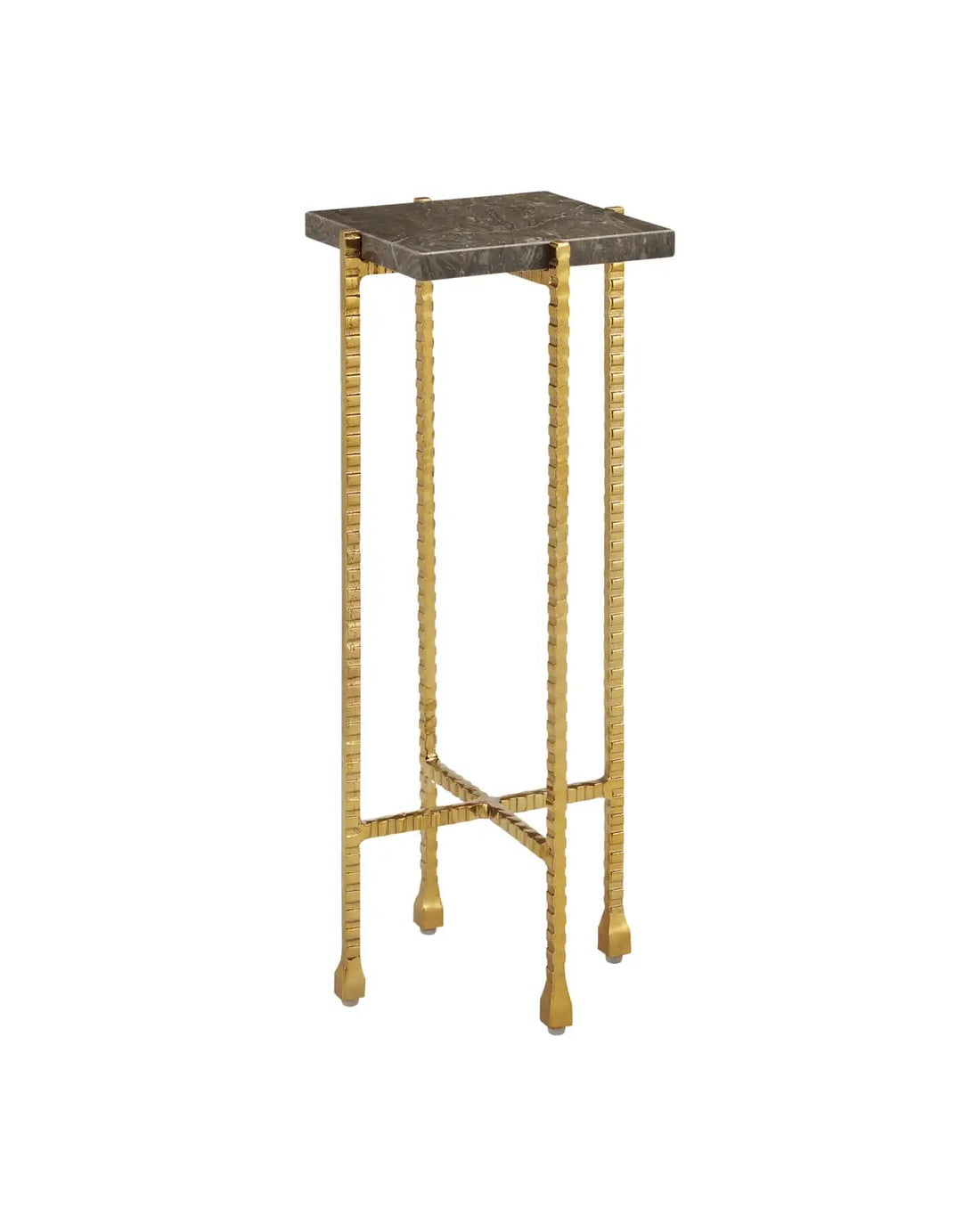 CURREY & COMPANY FLYING MARBLE DRINKS TABLE - Dining Tables