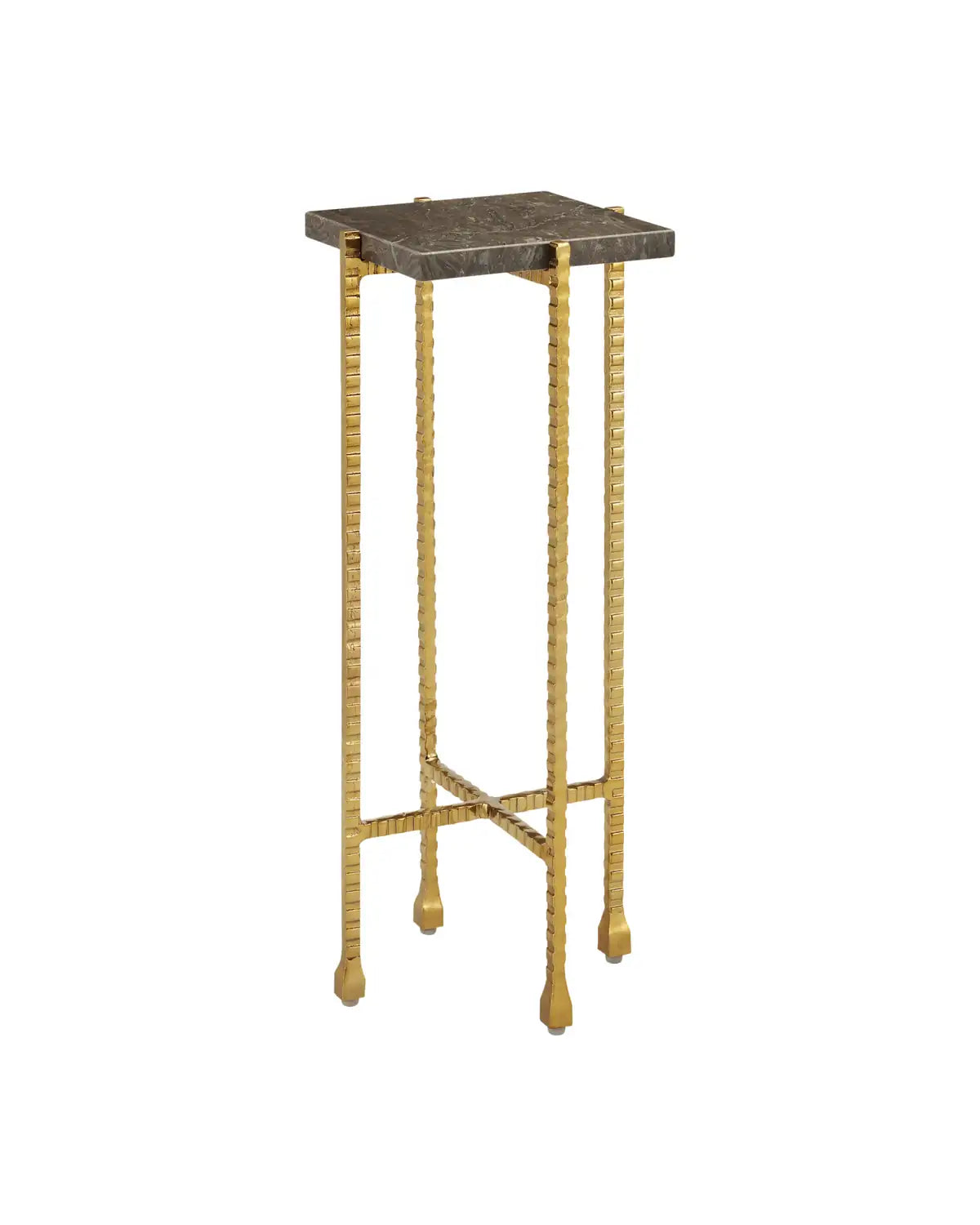 CURREY & COMPANY FLYING MARBLE DRINKS TABLE - Dining Tables