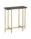 CURREY & COMPANY FLYING MARBLE SIDE TABLE - Dining Tables