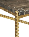 CURREY & COMPANY FLYING MARBLE CONSOLE TABLE - Dining Tables