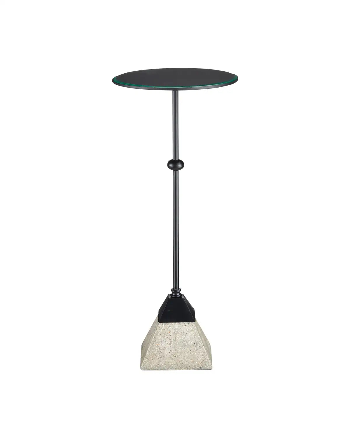 CURREY & COMPANY PARNA CONCRETE ACCENT TABLE - Dining Tables