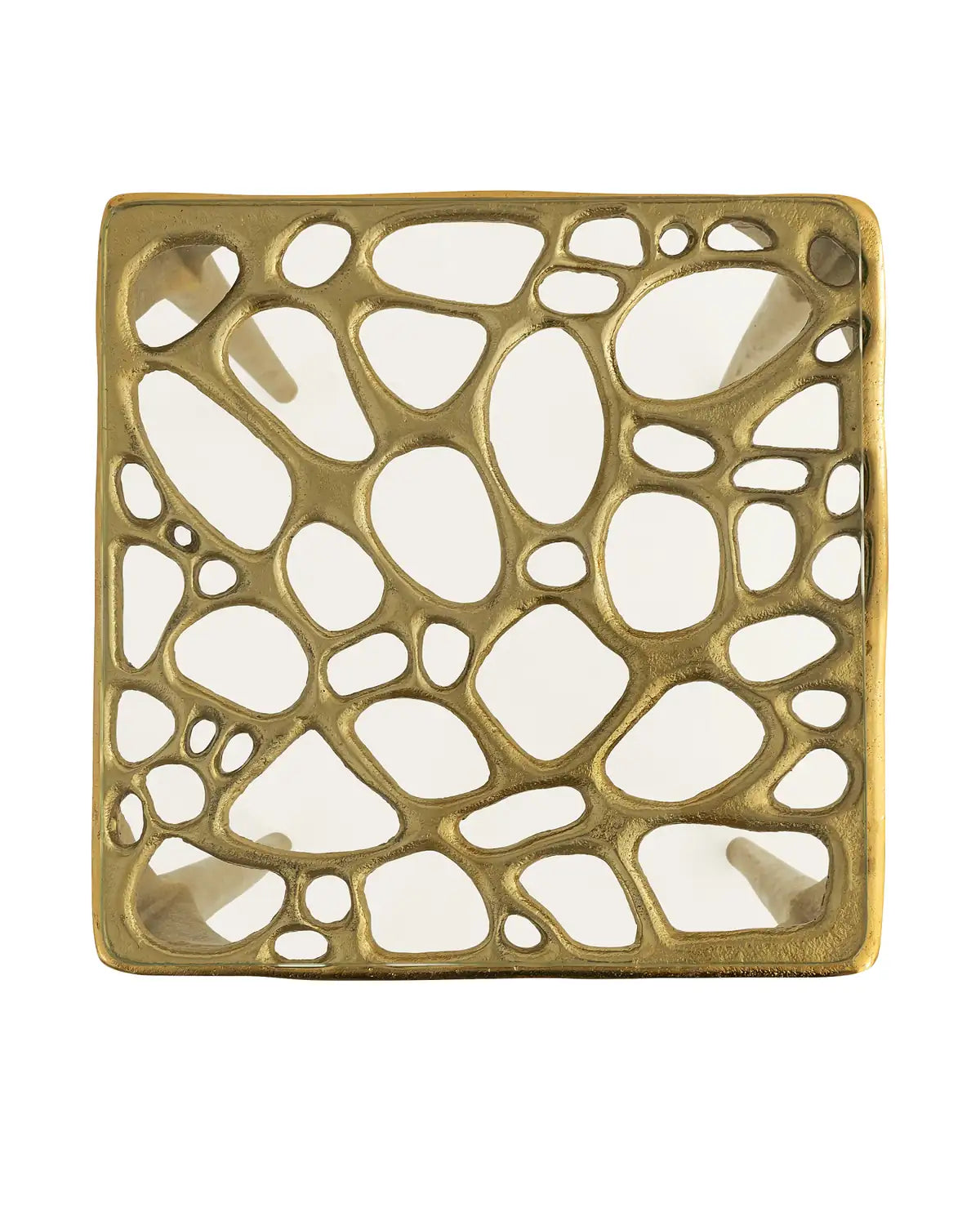 CURREY & COMPANY HONEYCOMB DRINKS TABLE - Dining Tables