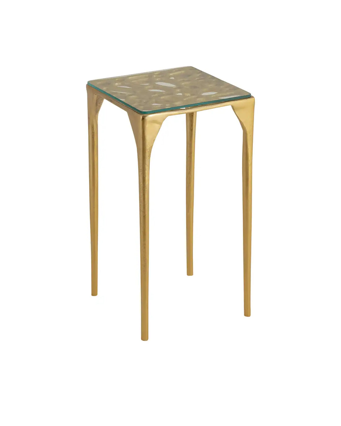 CURREY & COMPANY HONEYCOMB DRINKS TABLE - Dining Tables
