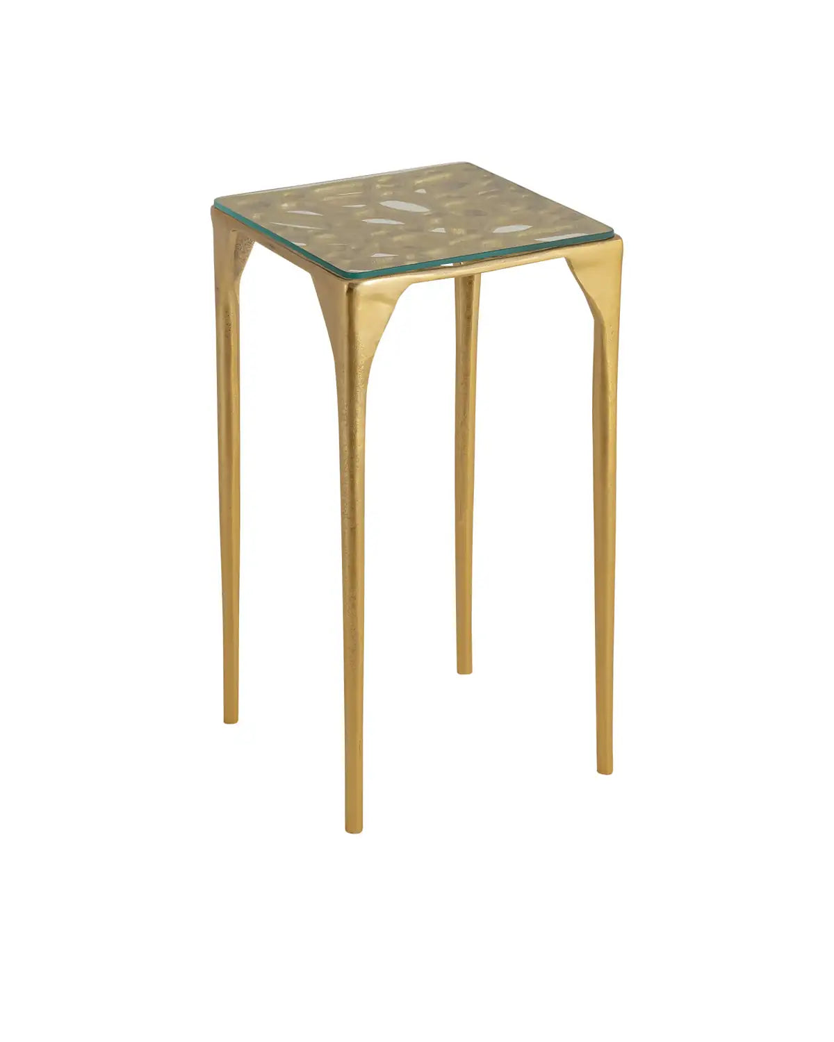 CURREY & COMPANY HONEYCOMB DRINKS TABLE - Dining Tables