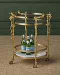 CURREY & COMPANY FIORE BAR CART - Dining Tables