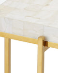 CURREY & COMPANY CASEY MOTHER OF PEARL ACCENT TABLE - Dining Tables