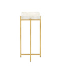 CURREY & COMPANY CASEY MOTHER OF PEARL ACCENT TABLE - Dining Tables