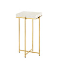 CURREY & COMPANY CASEY MOTHER OF PEARL ACCENT TABLE - Dining Tables
