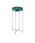 CURREY & COMPANY RINA TEAL DRINKS TABLE - Dining Tables