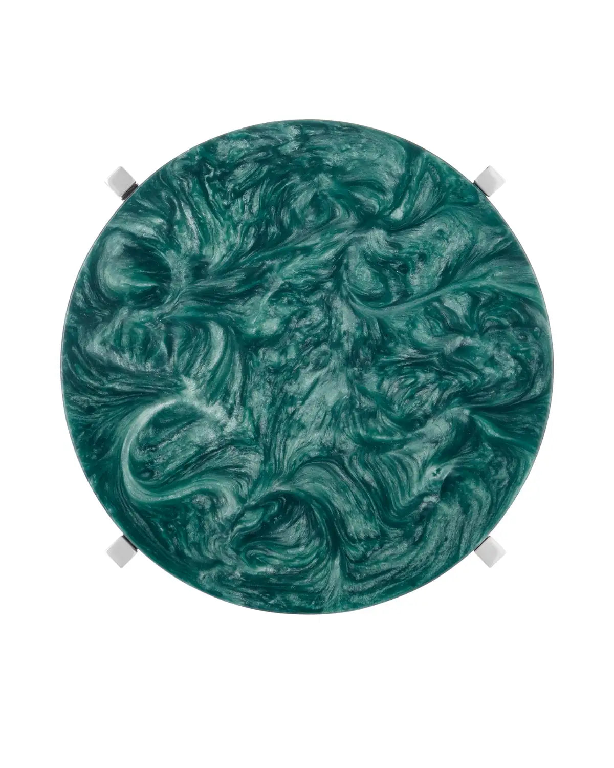 CURREY & COMPANY RINA TEAL DRINKS TABLE - Dining Tables