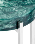 CURREY & COMPANY RINA TEAL DRINKS TABLE - Dining Tables