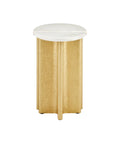 CURREY & COMPANY DOUBLET MARBLE ACCENT TABLE SET OF 2 - Dining Tables