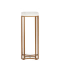 CURREY & COMPANY OCHO MARBLE DRINKS TABLE - Dining Tables