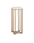 CURREY & COMPANY OCHO MARBLE DRINKS TABLE - Dining Tables