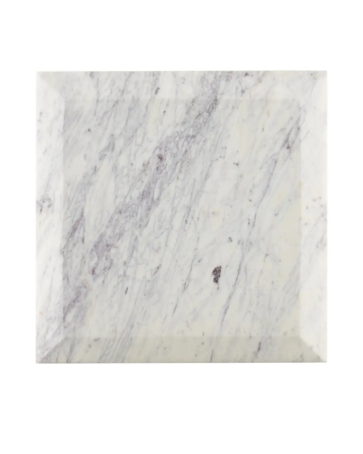 CURREY & COMPANY OBLIQUE MARBLE SIDE TABLE - Dining Tables