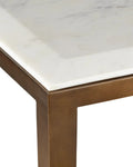 CURREY & COMPANY OBLIQUE MARBLE CONSOLE TABLE - Dining Tables