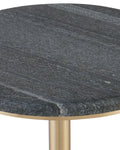 CURREY & COMPANY MILES MARBLE ACCENT TABLE - Dining Tables