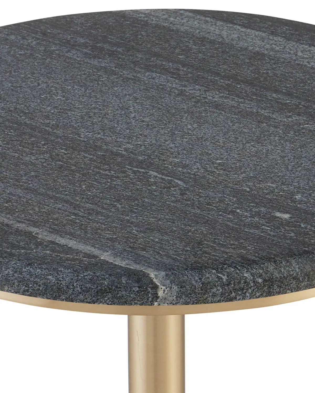 CURREY & COMPANY MILES MARBLE ACCENT TABLE - Dining Tables