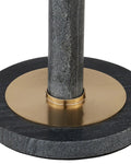 CURREY & COMPANY MILES MARBLE ACCENT TABLE - Dining Tables