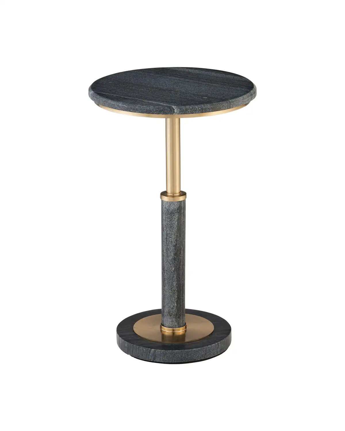 CURREY & COMPANY MILES MARBLE ACCENT TABLE - Dining Tables