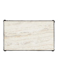 CURREY & COMPANY AGORA TRAVERTINE SIDE TABLE - Dining Tables