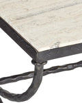CURREY & COMPANY AGORA TRAVERTINE COCKTAIL TABLE - Dining Tables