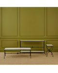 CURREY & COMPANY AGORA TRAVERTINE COCKTAIL TABLE - Dining Tables
