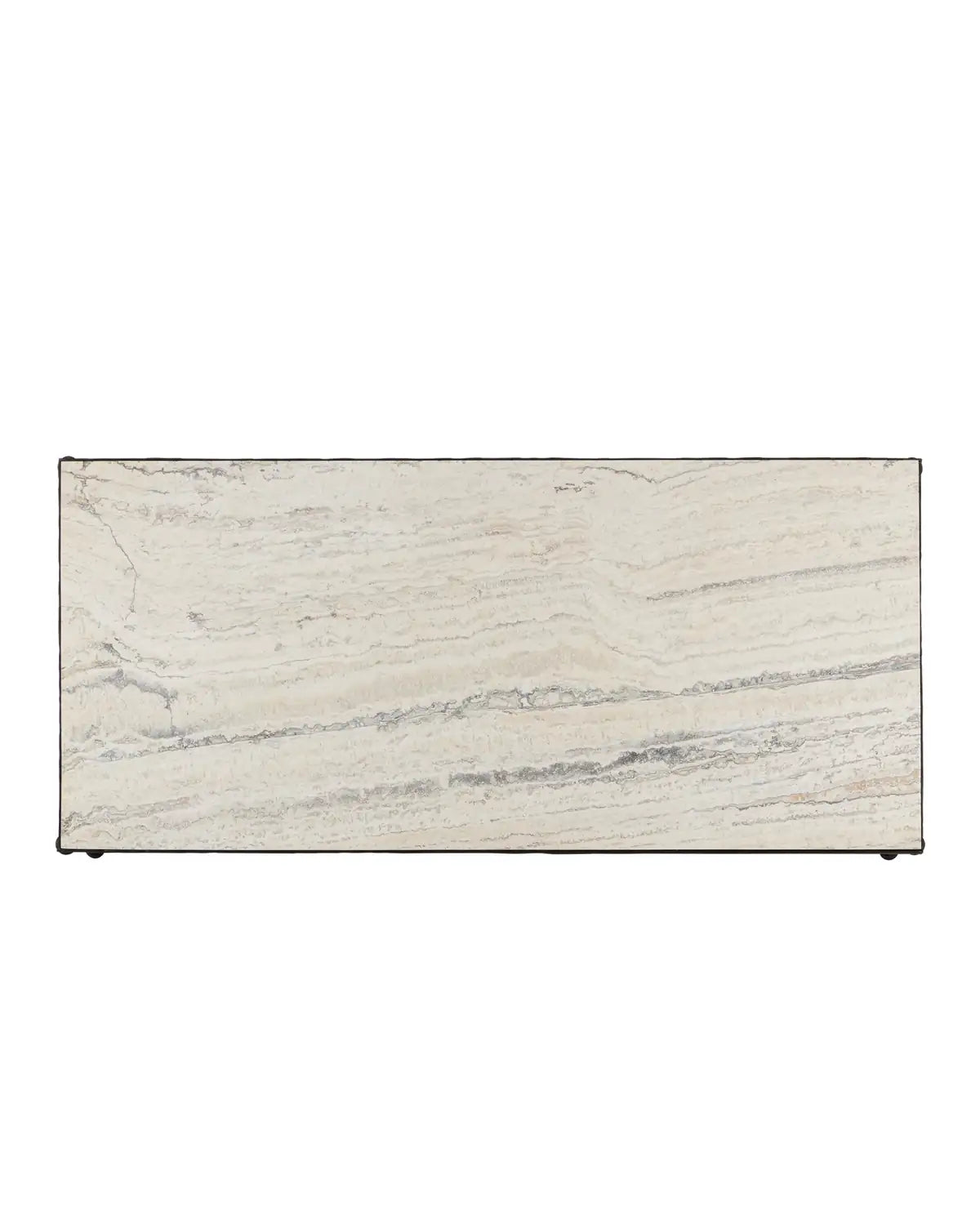 CURREY & COMPANY AGORA TRAVERTINE COCKTAIL TABLE - Dining Tables