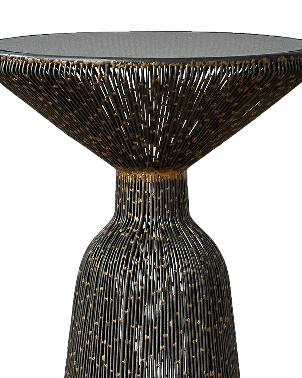 CURREY & COMPANY CANOPUS ACCENT TABLE - Side