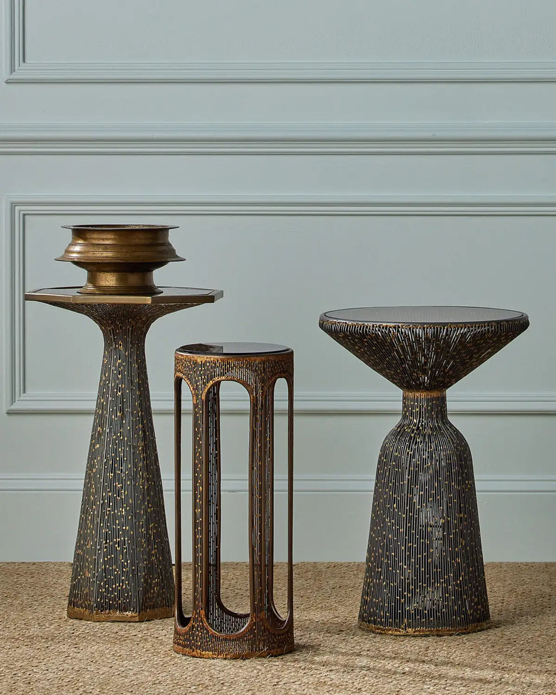 CURREY & COMPANY CANOPUS ACCENT TABLE - Side