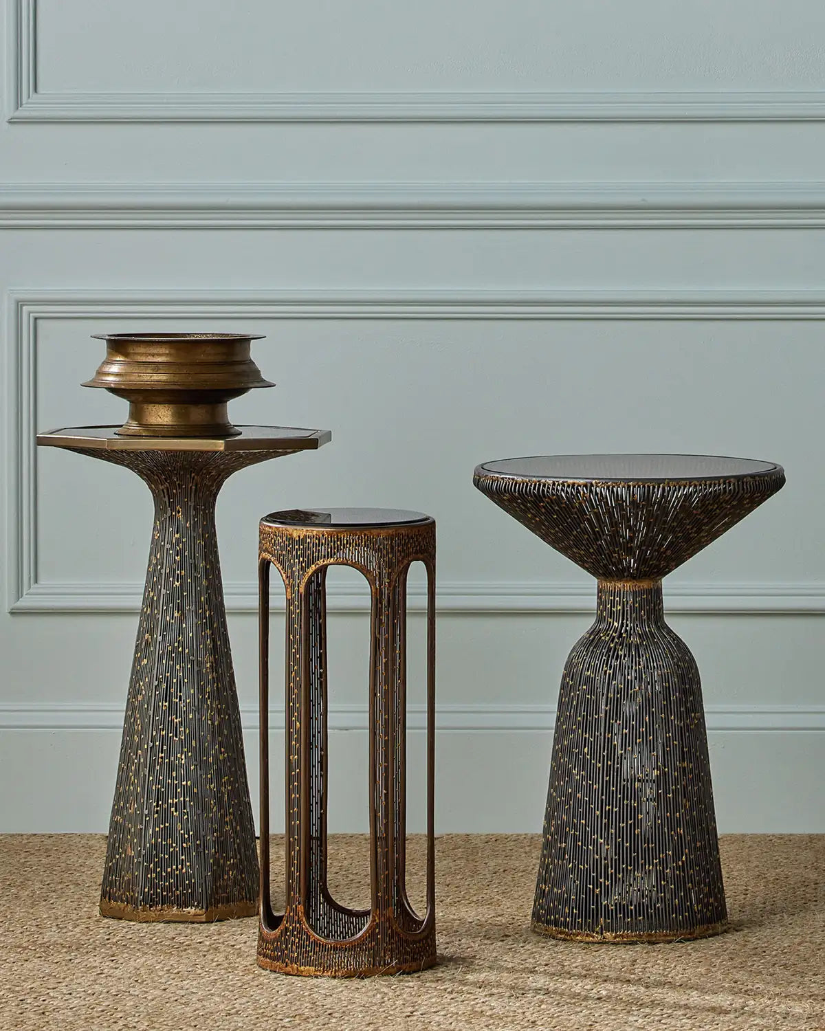 CURREY & COMPANY CANOPUS ACCENT TABLE - Side