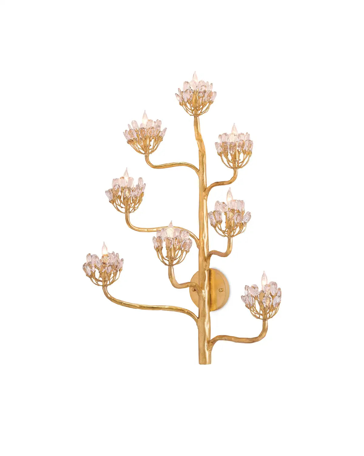 CURREY & COMPANY, AGAVE AMERICANA WALL SCONCE, WALL SCONCES