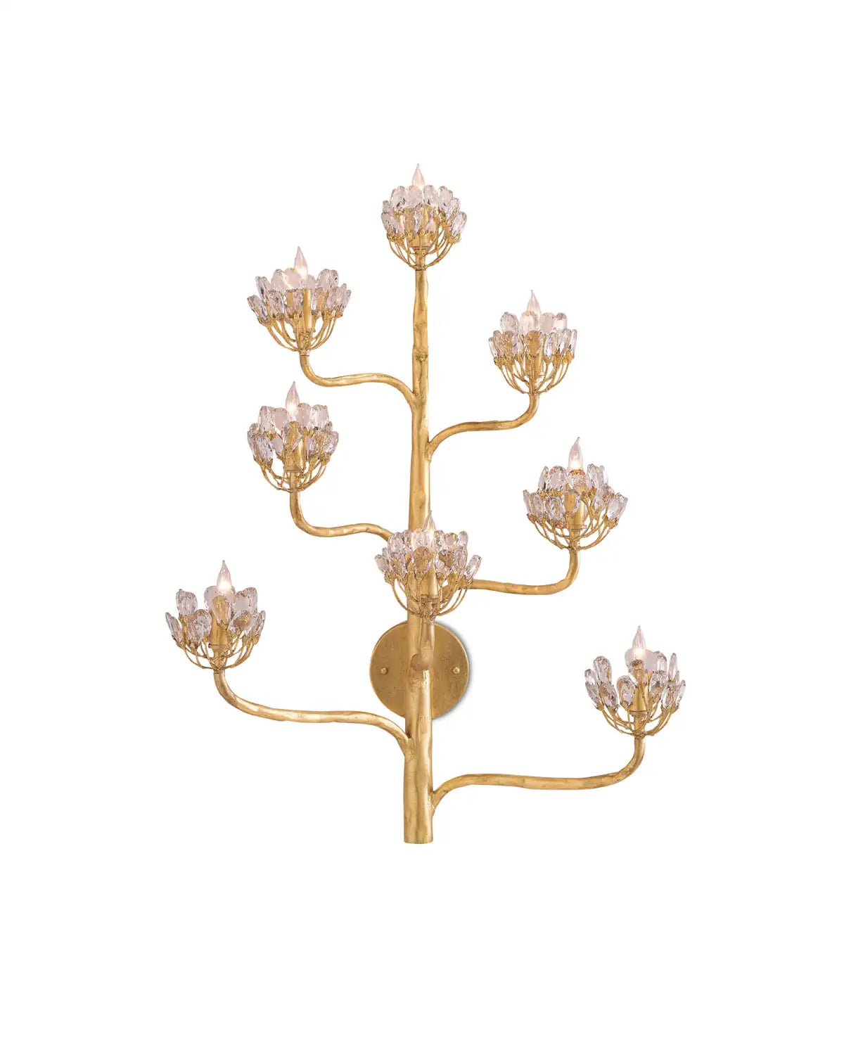 CURREY & COMPANY, AGAVE AMERICANA WALL SCONCE, WALL SCONCES
