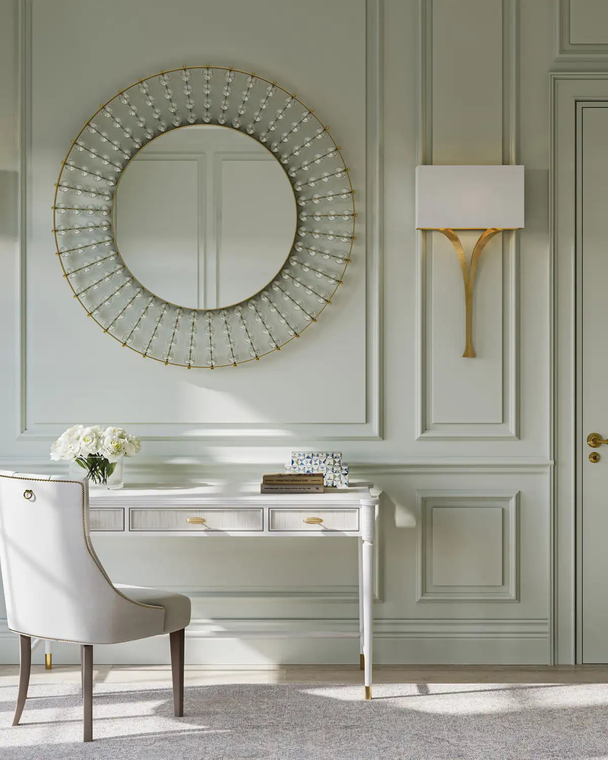 CURREY & COMPANY, CHOISY WALL SCONCE, WALL SCONCES