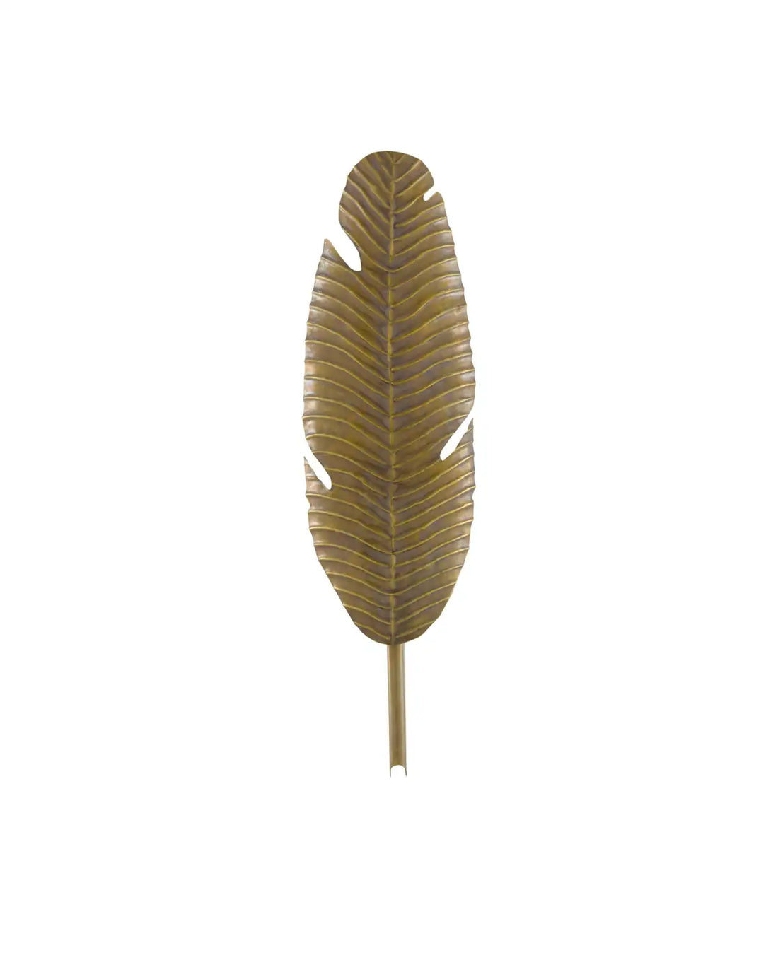 CURREY & COMPANY, TROPICAL LEAF WALL SCONCE, WALL SCONCES