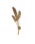 CURREY & COMPANY, TROPICAL MULTI-LEAF WALL SCONCE, WALL SCONCES