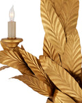 CURREY & COMPANY, APOLLO TWISTED LEAF WALL SCONCE, WALL SCONCES