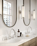 CURREY & COMPANY, LATIMER NICKEL WALL SCONCE, WALL SCONCES