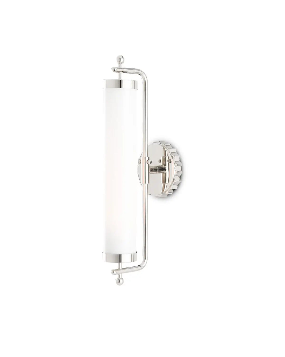 CURREY & COMPANY, LATIMER NICKEL WALL SCONCE, WALL SCONCES
