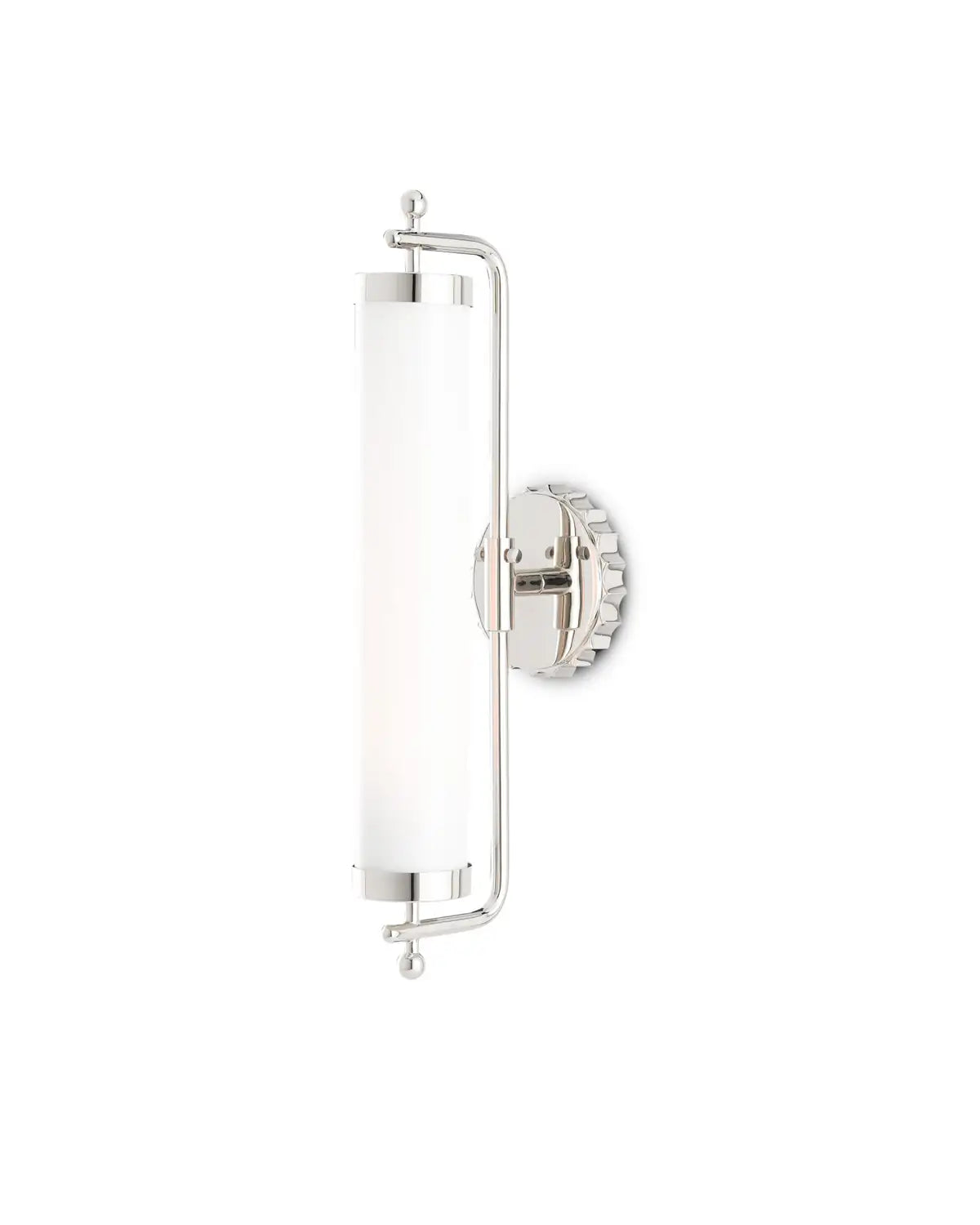 CURREY & COMPANY, LATIMER NICKEL WALL SCONCE, WALL SCONCES