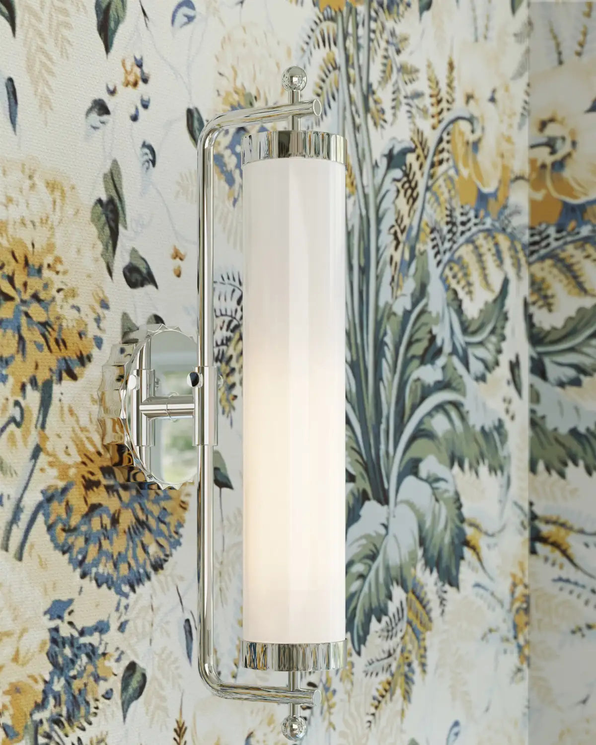 CURREY & COMPANY, LATIMER NICKEL WALL SCONCE, WALL SCONCES