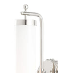 CURREY & COMPANY, LATIMER NICKEL WALL SCONCE, WALL SCONCES