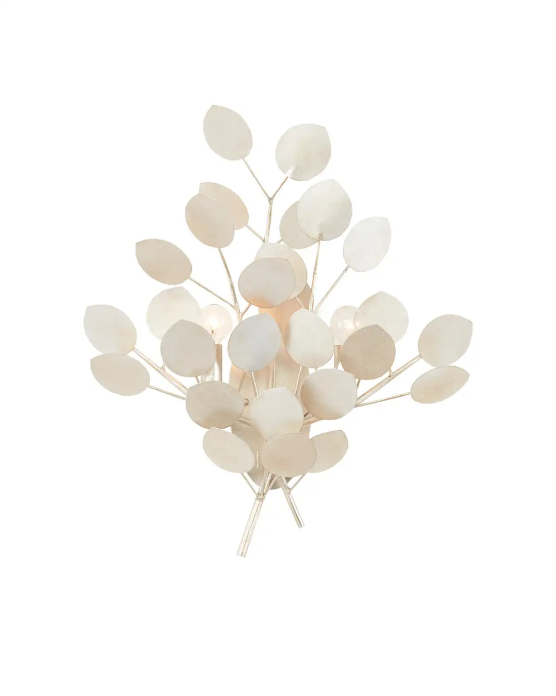 CURREY & COMPANY, LUNARIA WALL SCONCE, WALL SCONCES