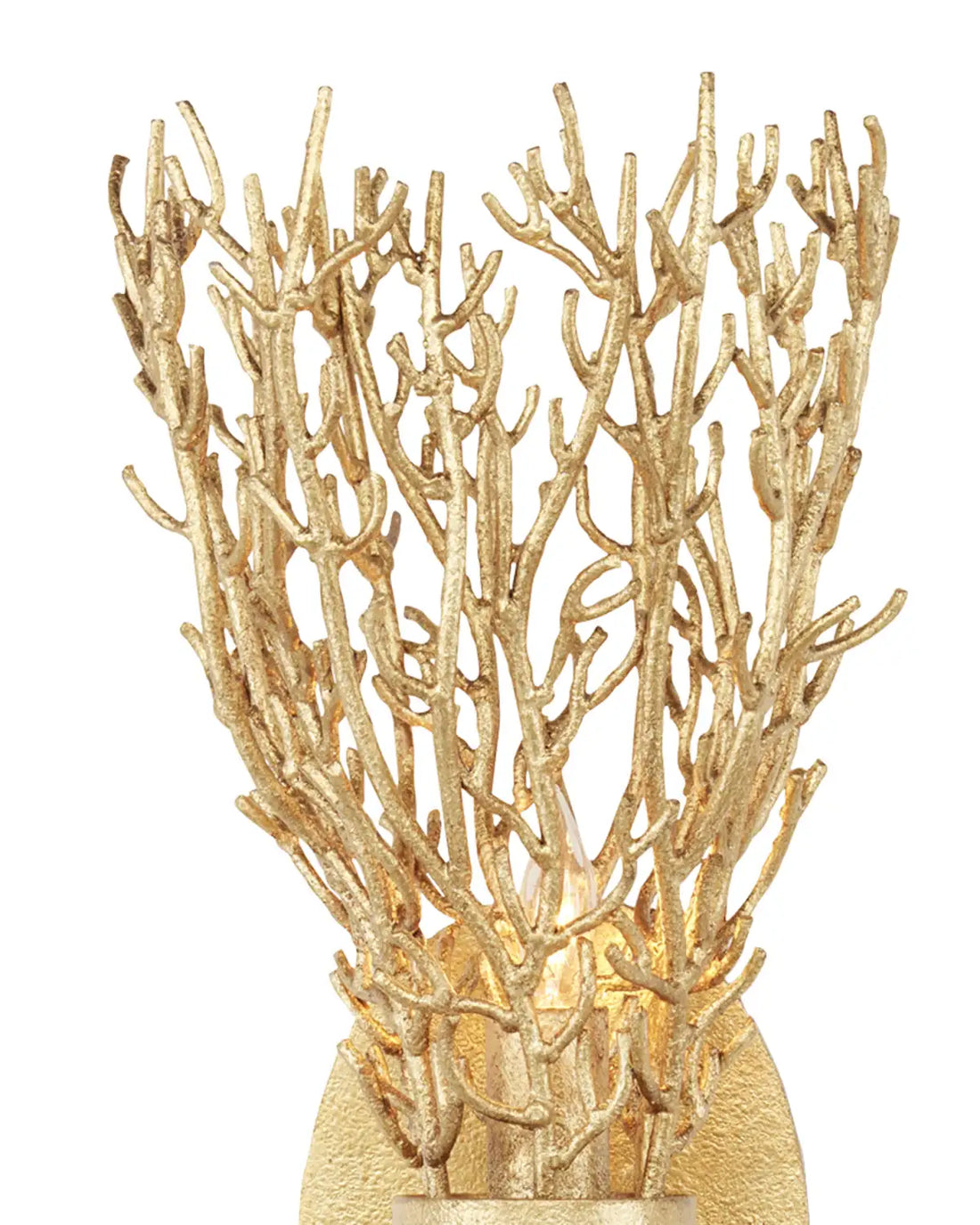 CURREY & COMPANY, SEA FAN WALL SCONCE, WALL SCONCES