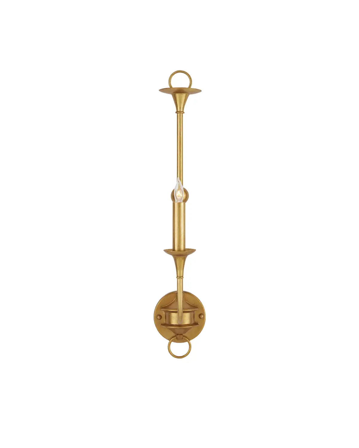 CURREY & COMPANY, NOTTAWAY SINGLE-LIGHT WALL SCONCE, WALL SCONCES